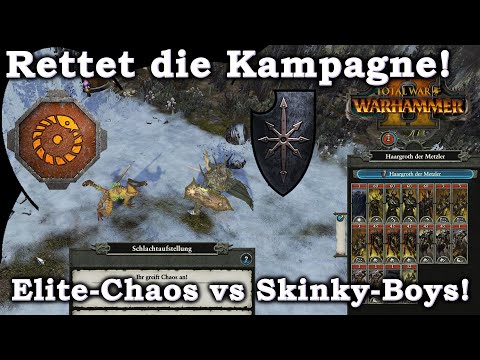 Hamster rettet Skinkies vs Elite-Chaos! Total War: Warhammer 2