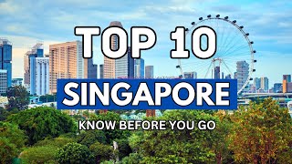 Top 10 Things To Do In Singapore | Singapore Travel guide