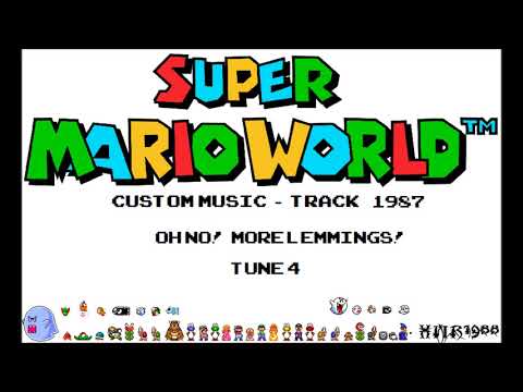 SMW Custom Music - Track 1987 (Oh No! More Lemmings! - Tune 4)