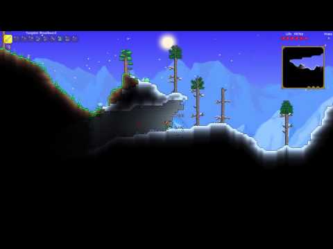 Terraria Timelapse Episode 3 - Underground Frozen Corruption