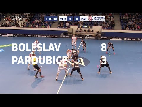 Highlights: Technology Florbal MB - Sokoli Pardubice 8:3