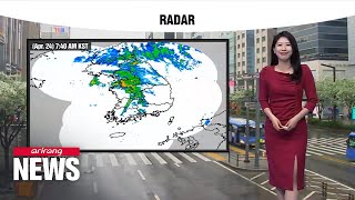 [Weather] Rainy start turns sunnier later, breezy highs