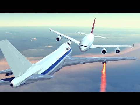 Airplane Crashes & Shootdowns #29 | Besiege