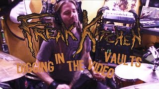 Freak Kitchen - Digging InThe Video Vaults - Recording Land of the Freaks drum tracks