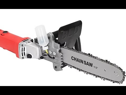 ЦЕПНАЯ НАСАДКА ПИЛА НА БОЛГАРКУ! Сбора инструкция!