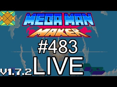 Let's Play Mega Man Maker - #483: Viewer Submitted Levels (Live Session #129)