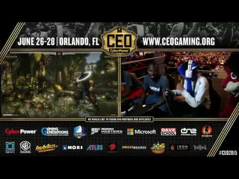 CEO 2015 - MKX - Top 8 - cR Sonixfox (Erron Black) vs YOMI DJT (Kung Lao)