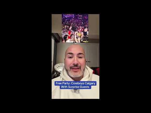 Free Party: Cowboys Calgary With Surprise Guests
