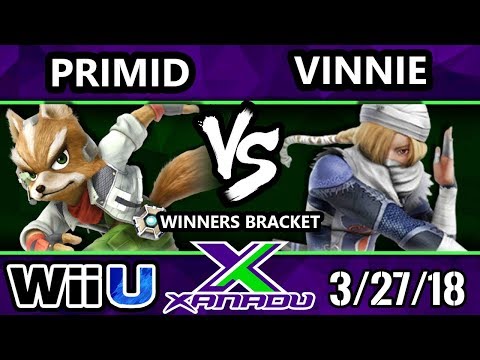S@X 243 Smash 4 - Primid (Fox) Vs. Vinnie (Sheik) - Wii U Winners Bracket