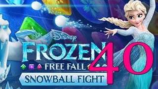 Frozen Free Fall Snowball Fight Level 40