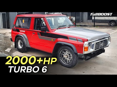 Inside a 2000+hp Nissan Patrol TB48 turbo - EVILGQ | fullBOOST