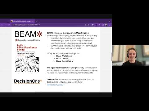 Designing a Dimensional Model with BEAM (Business Event Analysis & Modelling)