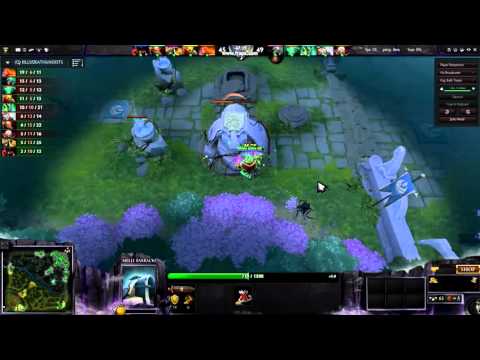 [Dota2] Wraith King Sneaky Mission to Get Mega Creeps!