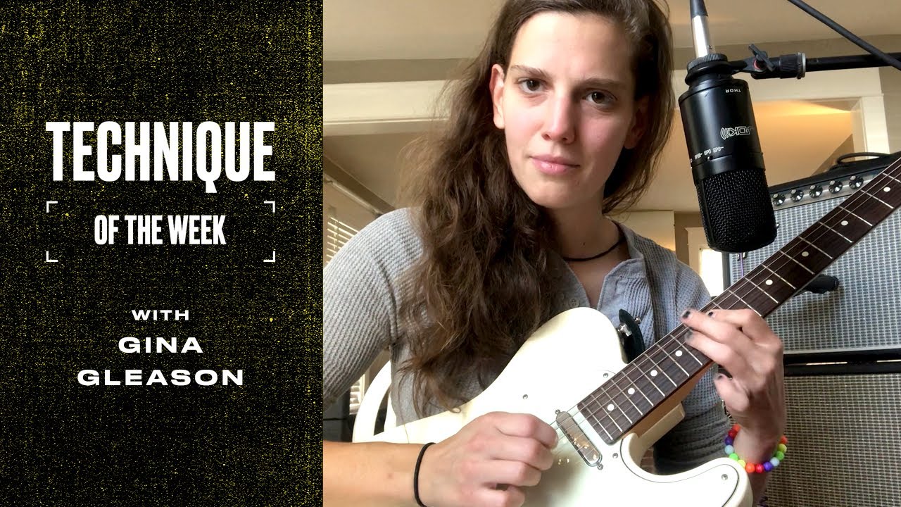Gina Gleason on Bends, Trills and Hammer-Ons | Technique of the Week | Fender - YouTube