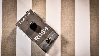 Video thumbnail for TC Electronic RUSH (Booster) - in depth review with different amps by EytschPi42