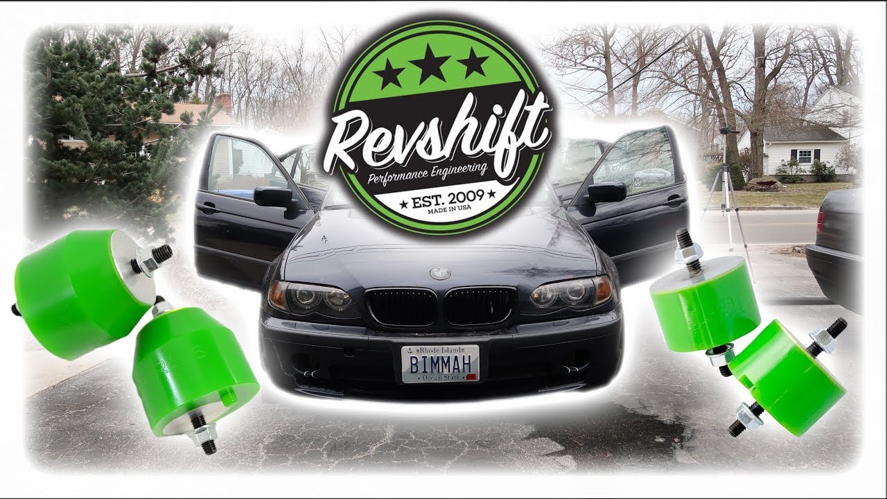Revshift Poly Engine and Trans Mounts - E46