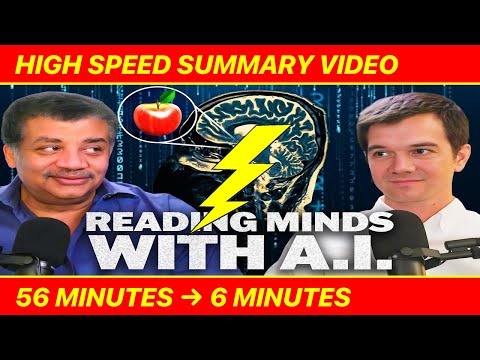 i watched the new Neil deGrasse Tyson x Jean Remi King (BRAIN DECODING, AI VS BRAIN, MENTAL PRIVACY)