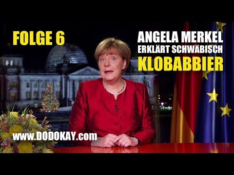 dodokay - Angela Merkel - Klopapier - Neujahrsansprache Nr. 6 schwäbisch
