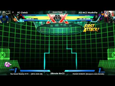 The Break #174   UMvC3 GF   FC ChrisG VS AG MCZ MarlinPie