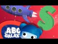 ABC Galaxy Letter S Spaceship Spoon Squirrel
