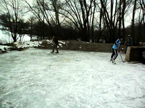 Podbranč - hokej 4/4.2.2012