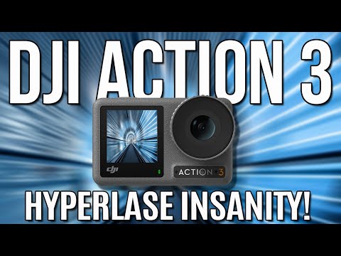 DJI ACTION 3 HYPERLAPSE MODE IS AWESOME! (TUTORIAL)