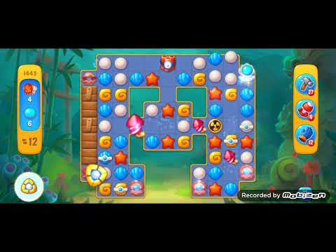 Fishdom level 1443. NOboosters