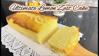 How to Bake the Ultimate Lemon Zest Cake | Quick and Delicious Recipe | Trending dessert - YouTube