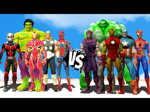 AVENGER VS AVENGERS ZOMBIE - GTA 5 EPIC BATTLE