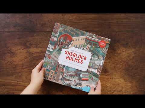 Пазл The World of Sherlock Holmes: A Jigsaw Puzzle video 1
