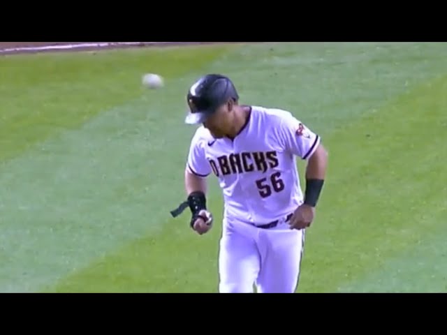 Kole Calhoun gets called out for head butting the ball and his manager gets ejected, a breakdown