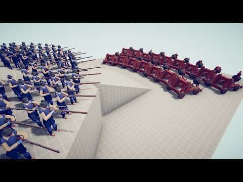 50x MUSKETEERS vs EVERY UNIT | Totally Accurate Battle Simulator TABS