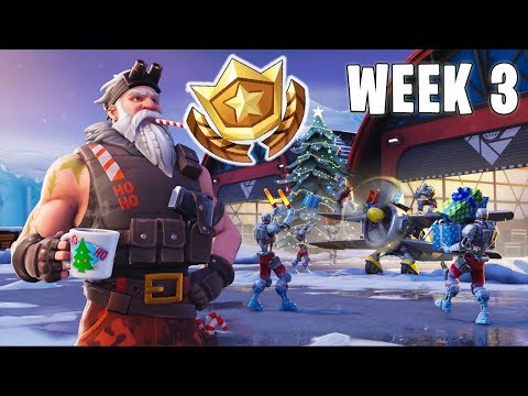 Fortnite Week 3 SECRET BATTLE STAR ICON LOCATION - Season 7