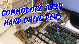 Commodore A590 Hard Drive Plus on Chickenlips Amiga 500
