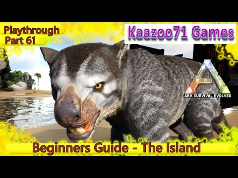Finding a High Level Thylacoleo - Ark Survival Evolved Beginners Guide The Island Episode 61