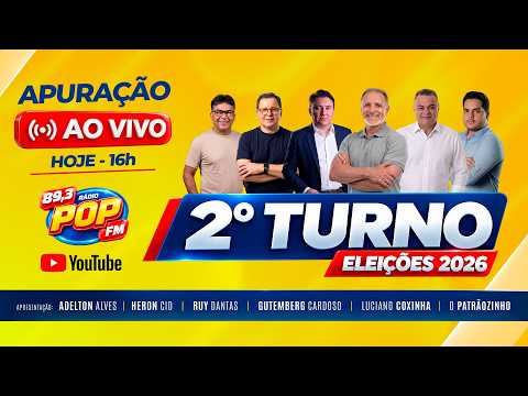 APURAÇÃO DOS VOTOS | ELEIÇÕES 2026 — AO VIVO