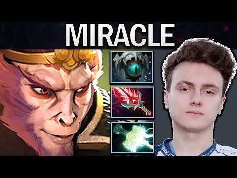 Monkey King Dota 2 Gameplay Miracle with Bloodthorn - Mjolnir