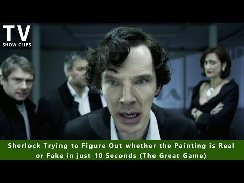 Figuring out a Fake Painting in just 10 Seconds - Sherlock