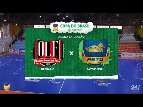 OPERÁRIO X PATO FUTSAL - COPA DO BRASIL SICREDI DE FUTSAL