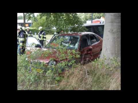 Vessem ongeluk Mr De La Courtstraat Vessemseweg FOTO'S 04 07 2014