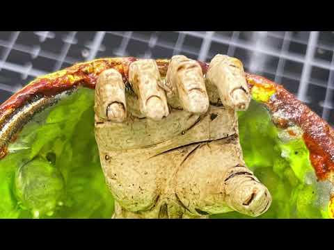 Toxic Sludge Monster: Recycling for Halloween