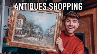 SHOPPING ANTIQUES & HUGE ANTIQUE HOME HAUL | LONDON UK