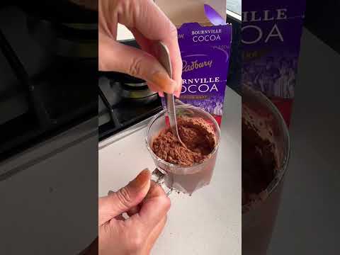 Cadbury Cocoa Powder for my Champorado #delicious #asmr #shorts #asmrsounds