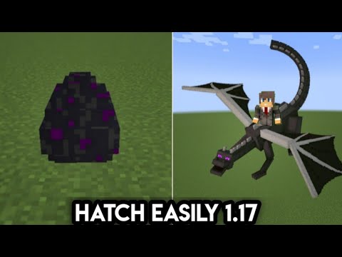 How to hatch ender dragon in Minecraft | Working !!