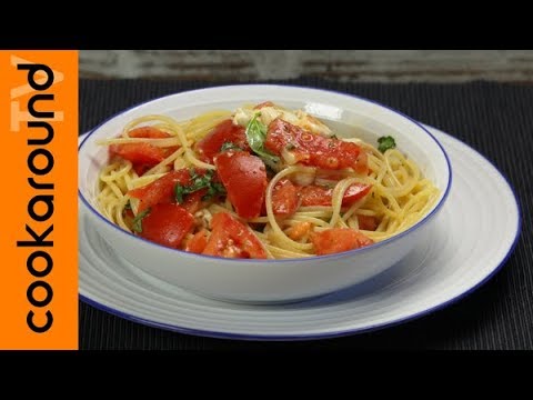 Spaghetti alla caprese