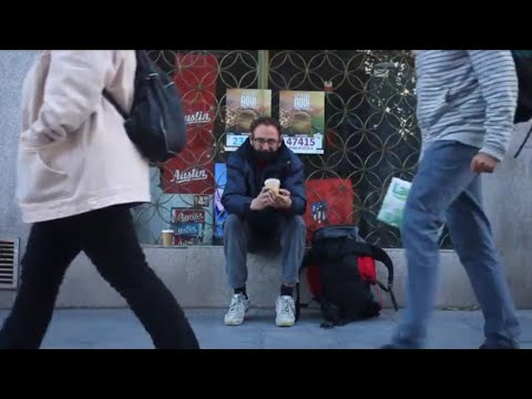 Así es la vida de una persona sin hogar. | Madrid
