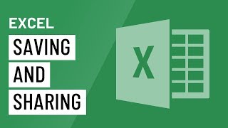 Excel: Saving and Sharing