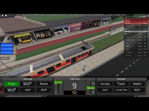 Roblox Train EP.36 Transport Simulator 2022 Tram Zaandam