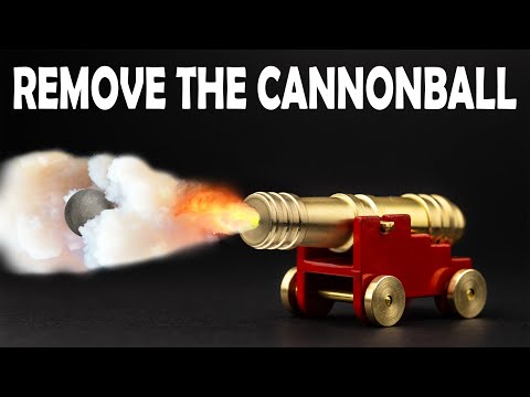 Remove the cannonball. Sequential discovery puzzle. #shorts