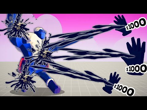 1000x OVERPOWERED DARK THROW ( DARK PEASANT ) VS UNITS | TABS - Totally Accurate Battle Simulator